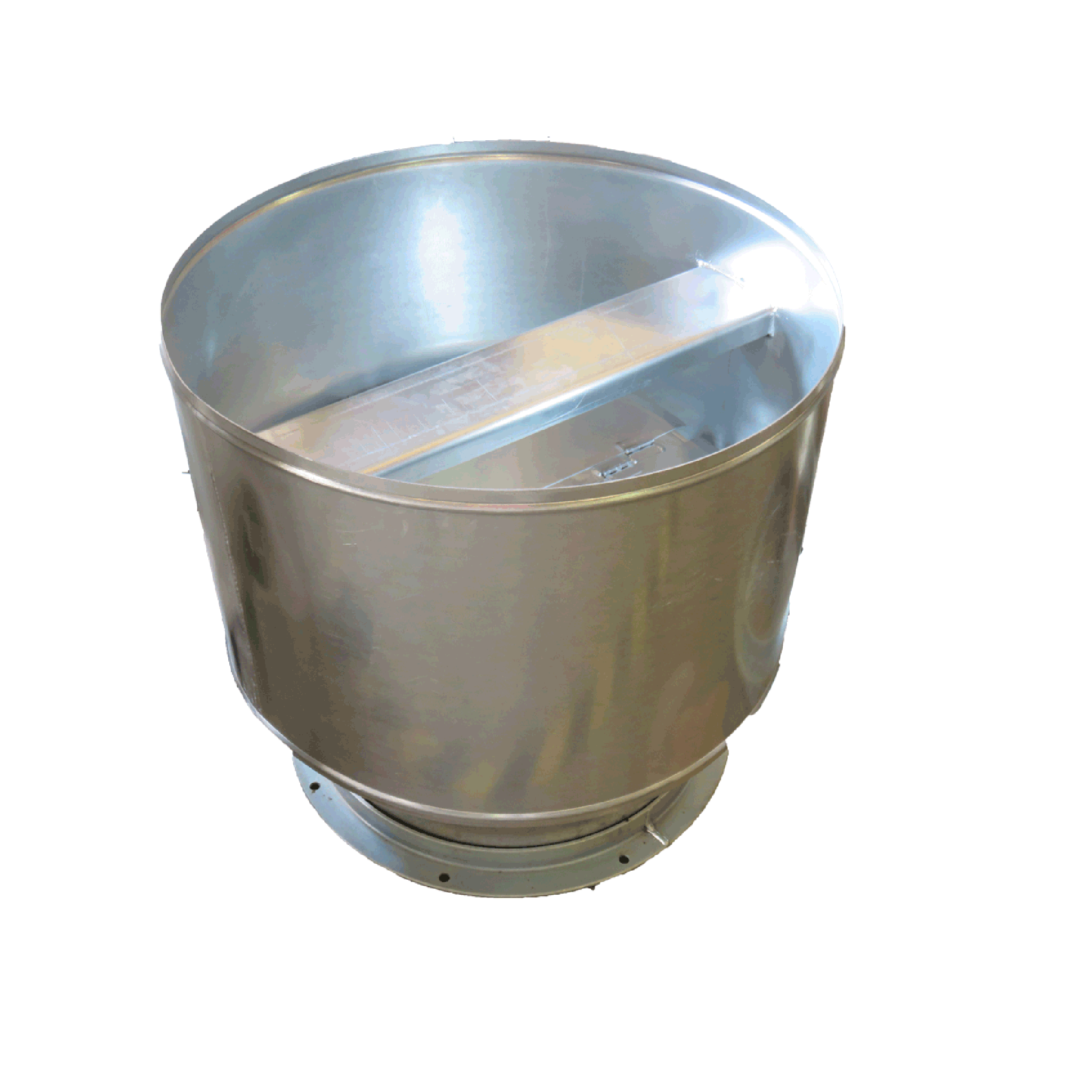 Side view of Flap Stack Exhaust Valve. 