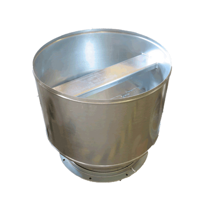 Side view of Flap Stack Exhaust Valve. 
