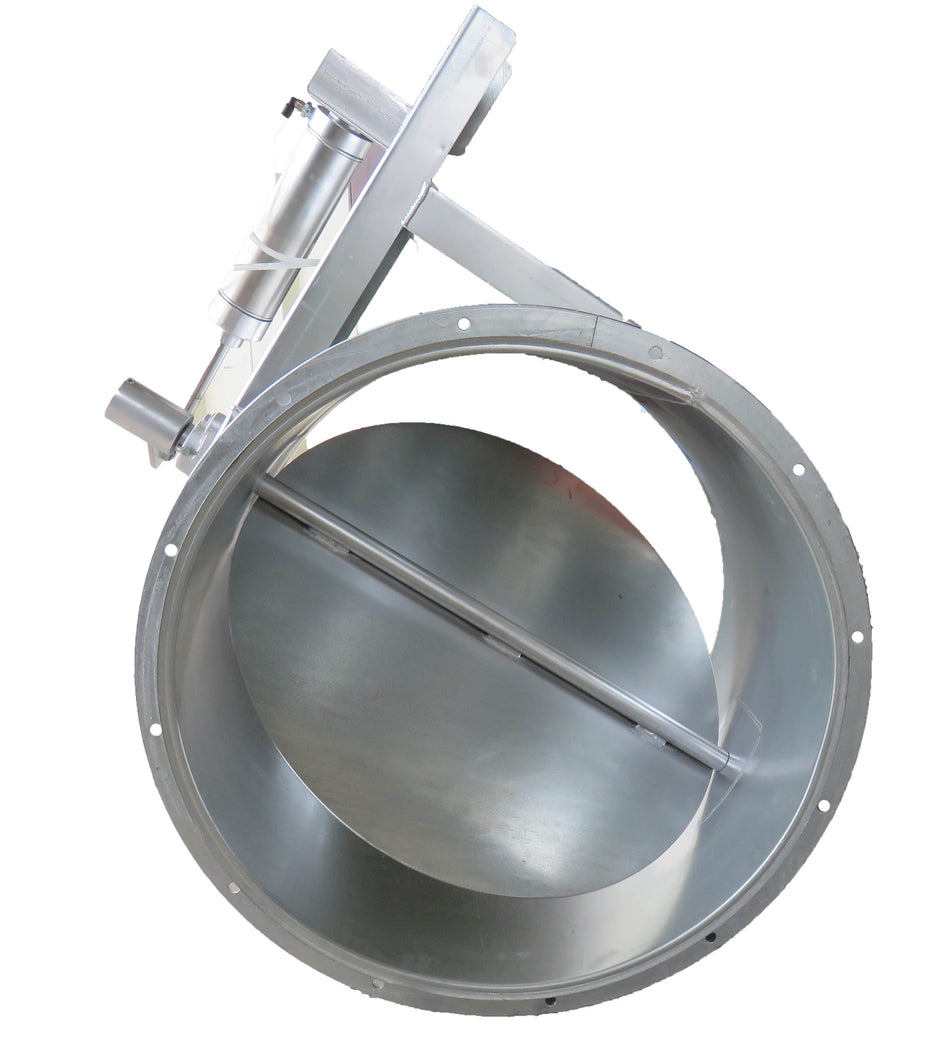 Automatic Butterfly Valve With Half Moon Stops -DC Voltage