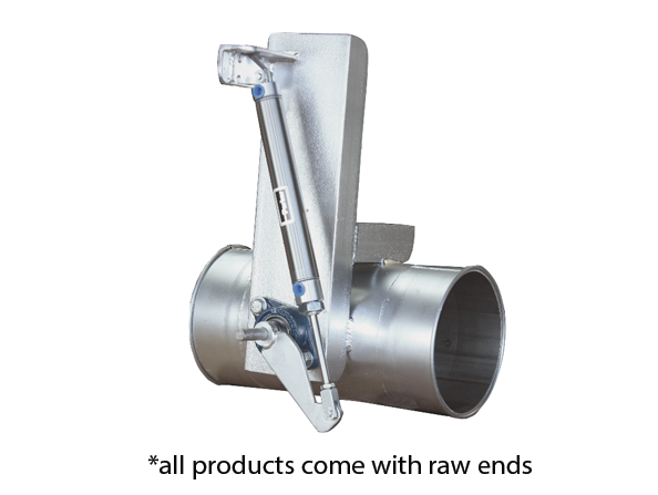 Automatic Butterfly Valve With Half Moon Stops -AC Voltage
